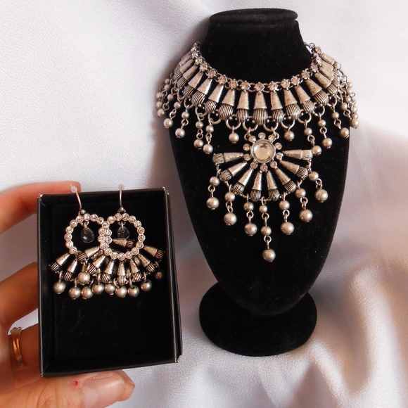 Avon Jewelry - NIB Artisan Lighthouse Necklace & Earring bundle